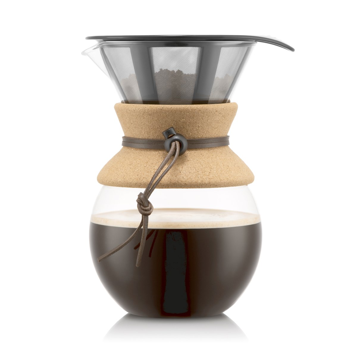 Bodum Pour Over Kaffebrüher mit ewigem Filter 1 l