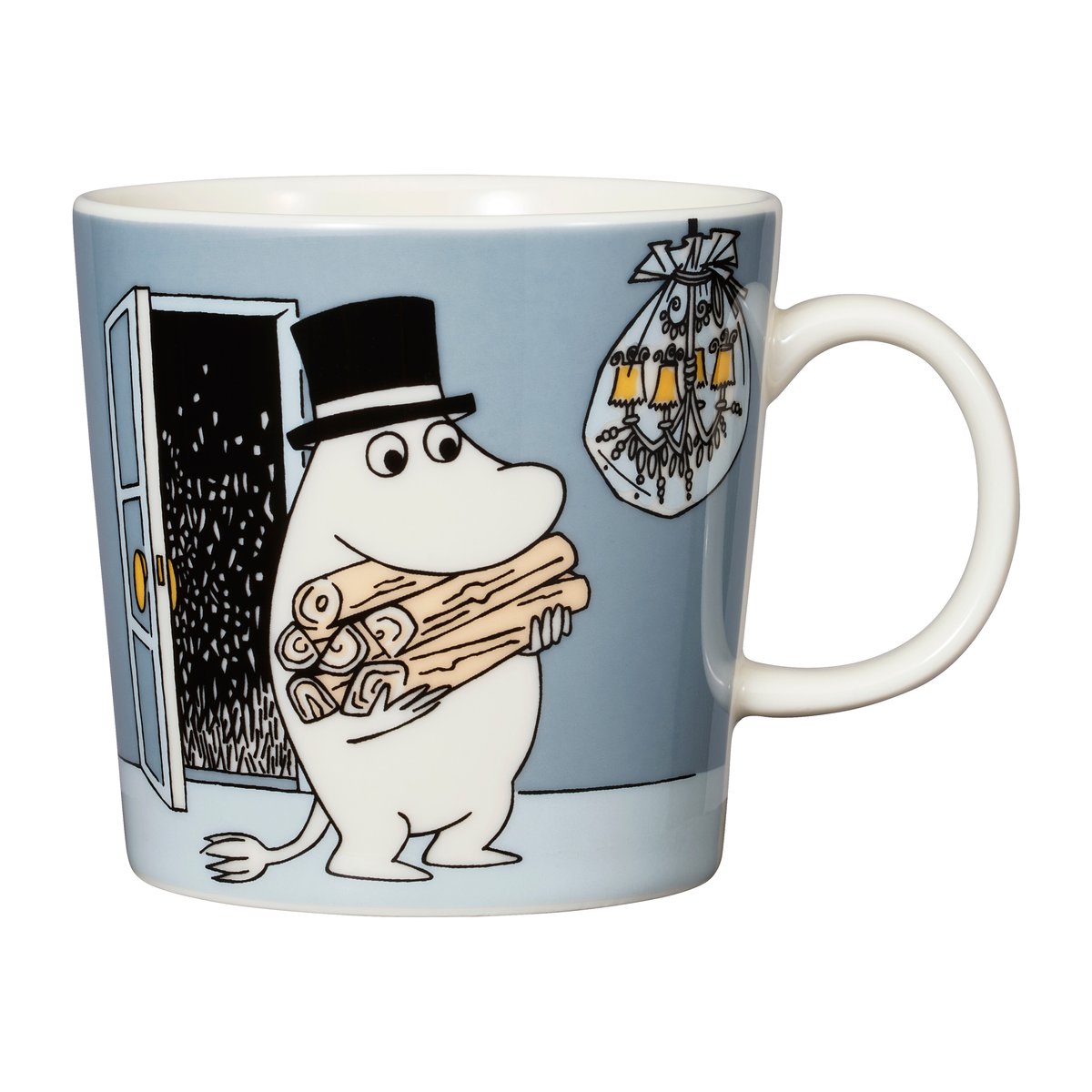 Arabia Mumin-Papa Tasse 30 cl Grau