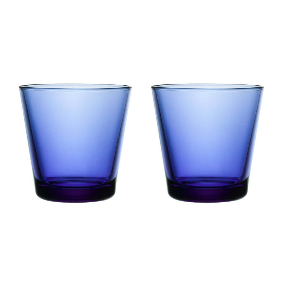 Iittala Kartio Trinkgläser 21cl 2er Pack Ultramarinblau