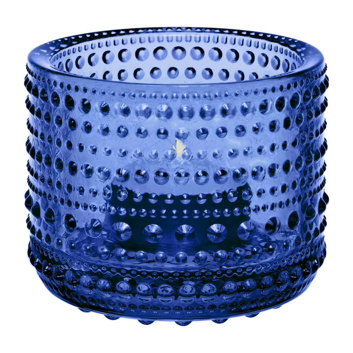 Iittala Kastehelmi Windlicht Ultramarinblau