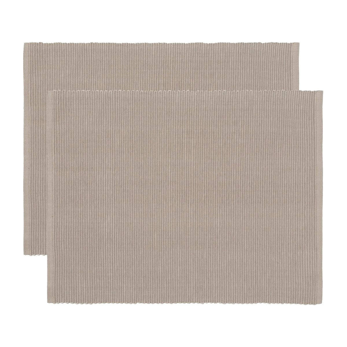 Linum Uni Platzdecke 35 x 46cm 2er Pack Maulwurf braun