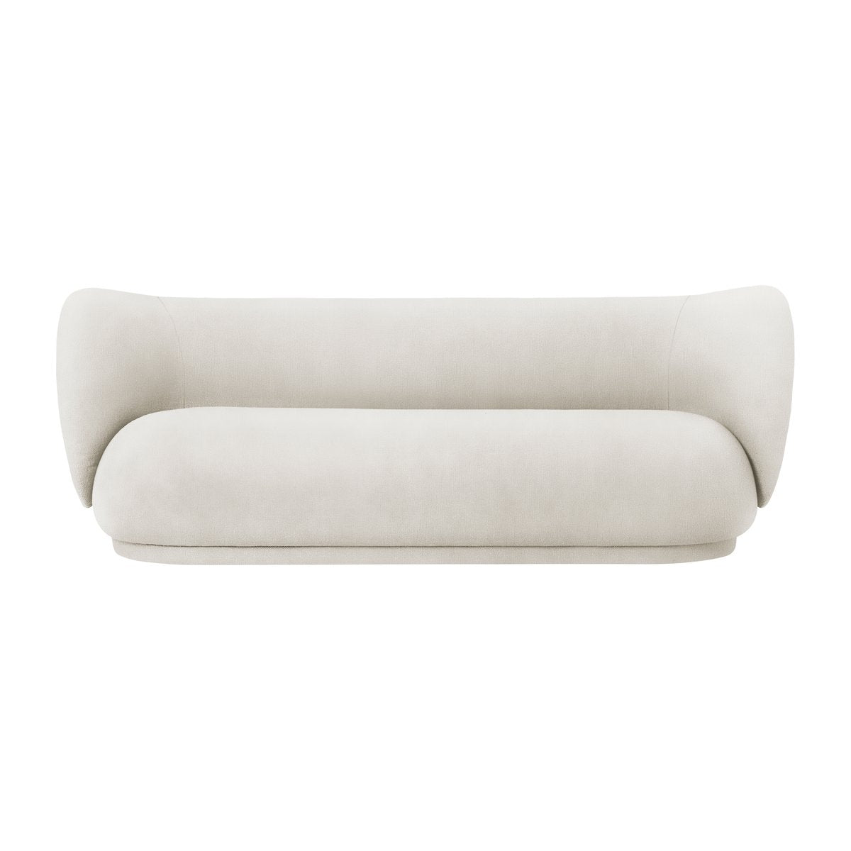 ferm LIVING Rico Sofa 3-Sitzer Brushed offwhite