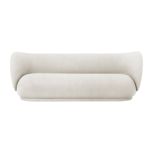 ferm LIVING Rico Sofa 3-Sitzer Brushed offwhite