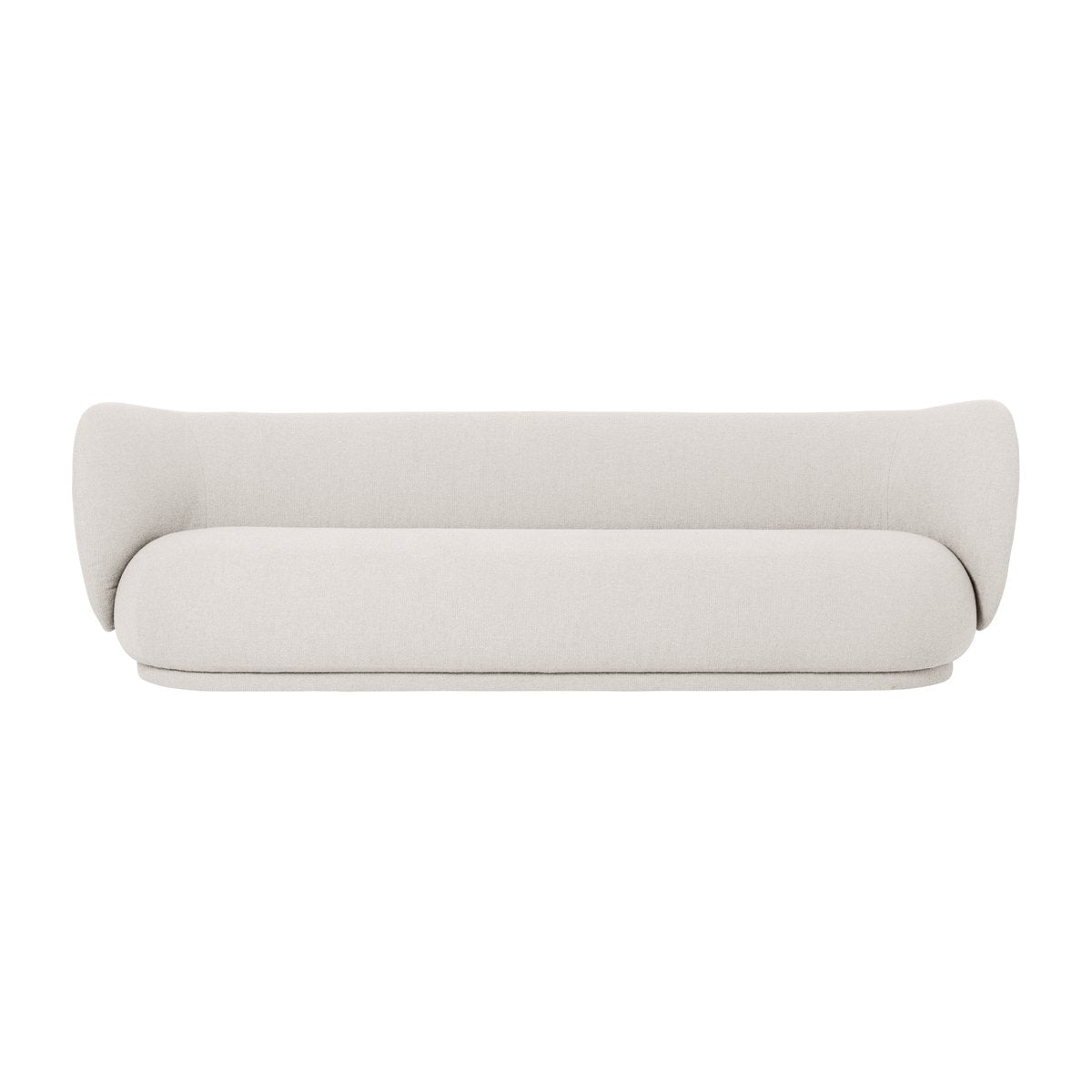 ferm LIVING Rico Sofa bouclé 4-Sitzer Bouclé offwhite