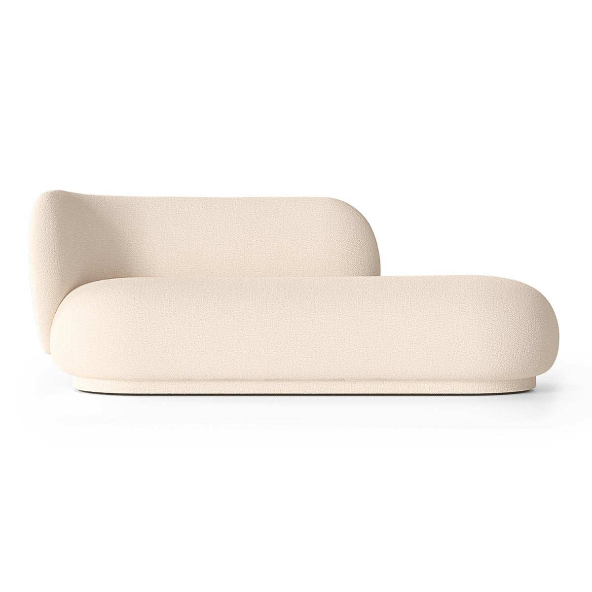 ferm LIVING Rico divan bouclé links Wool offwhite