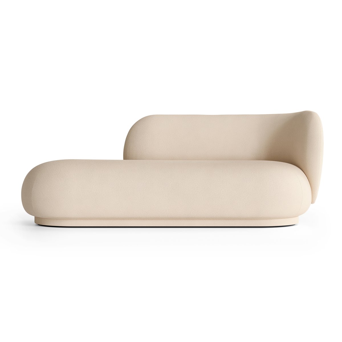 ferm LIVING Rico divan rechts Brushed offwhite