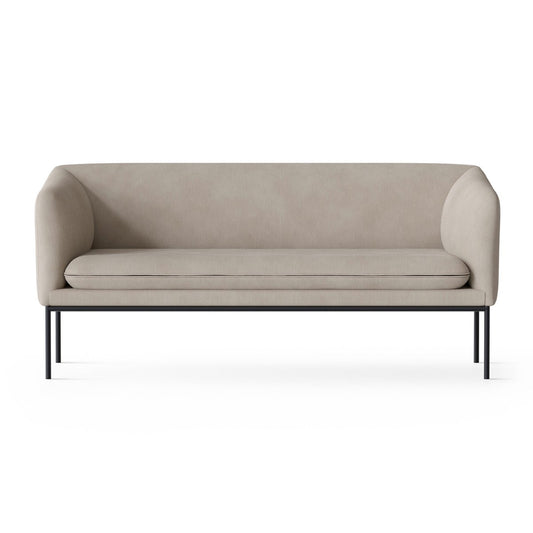 ferm LIVING Turn Sofa 2-Sitzer Cotton linen natural