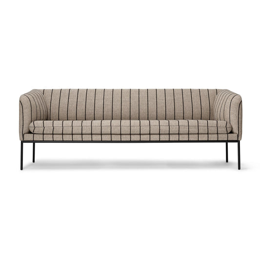 ferm LIVING Turn Sofa 3-Sitzer Pasadena (gestreift)