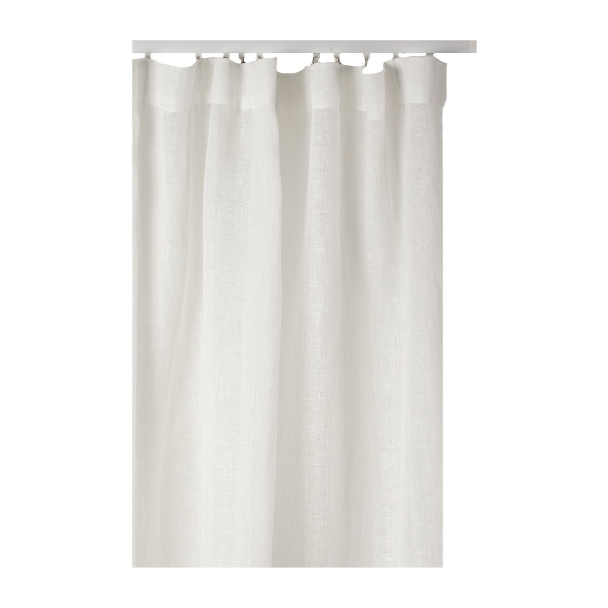 Himla Sirocco Gardine mit Faltband 270 x 250cm White