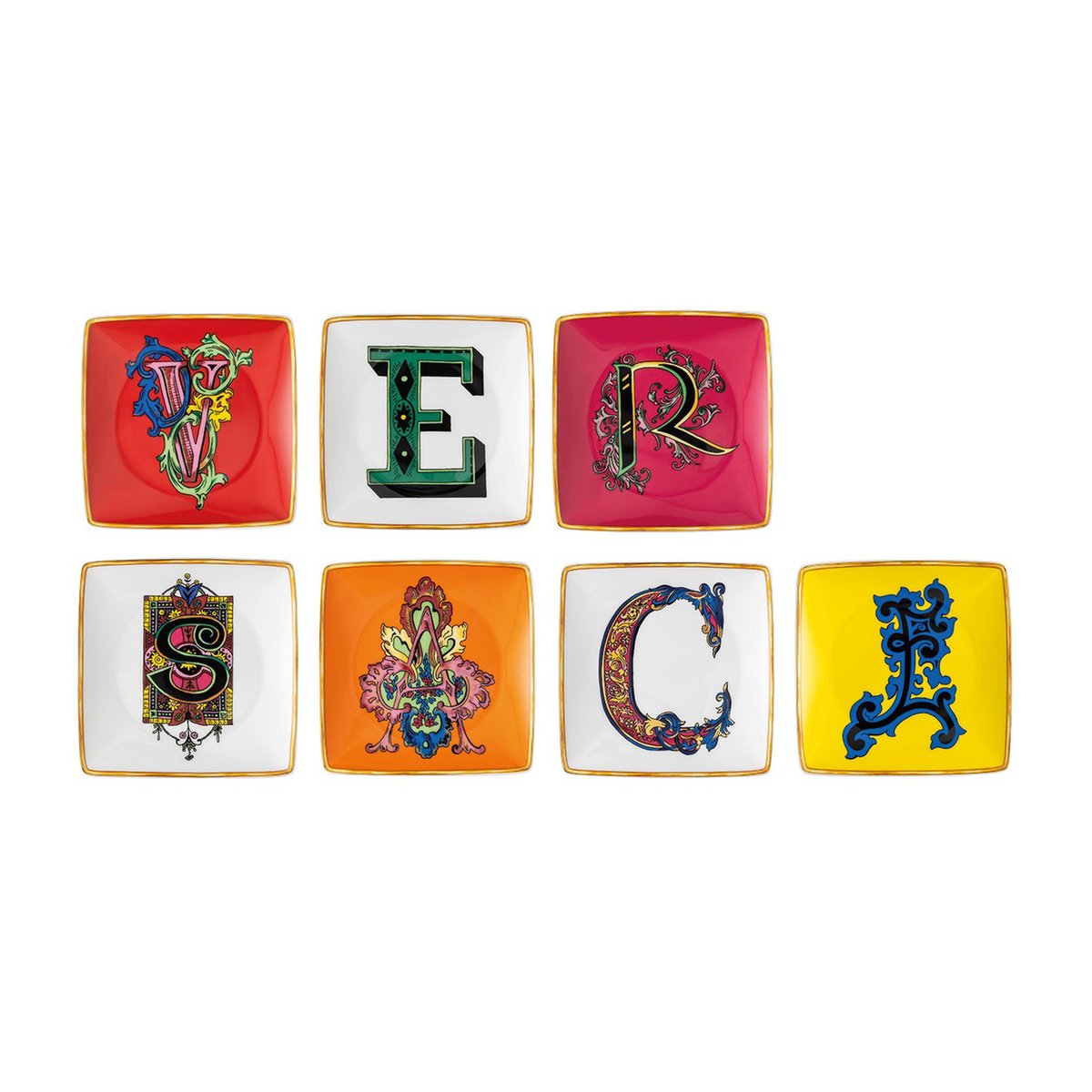 Versace Versace Holiday Alphabet Teller 12cm 7-pack Versace