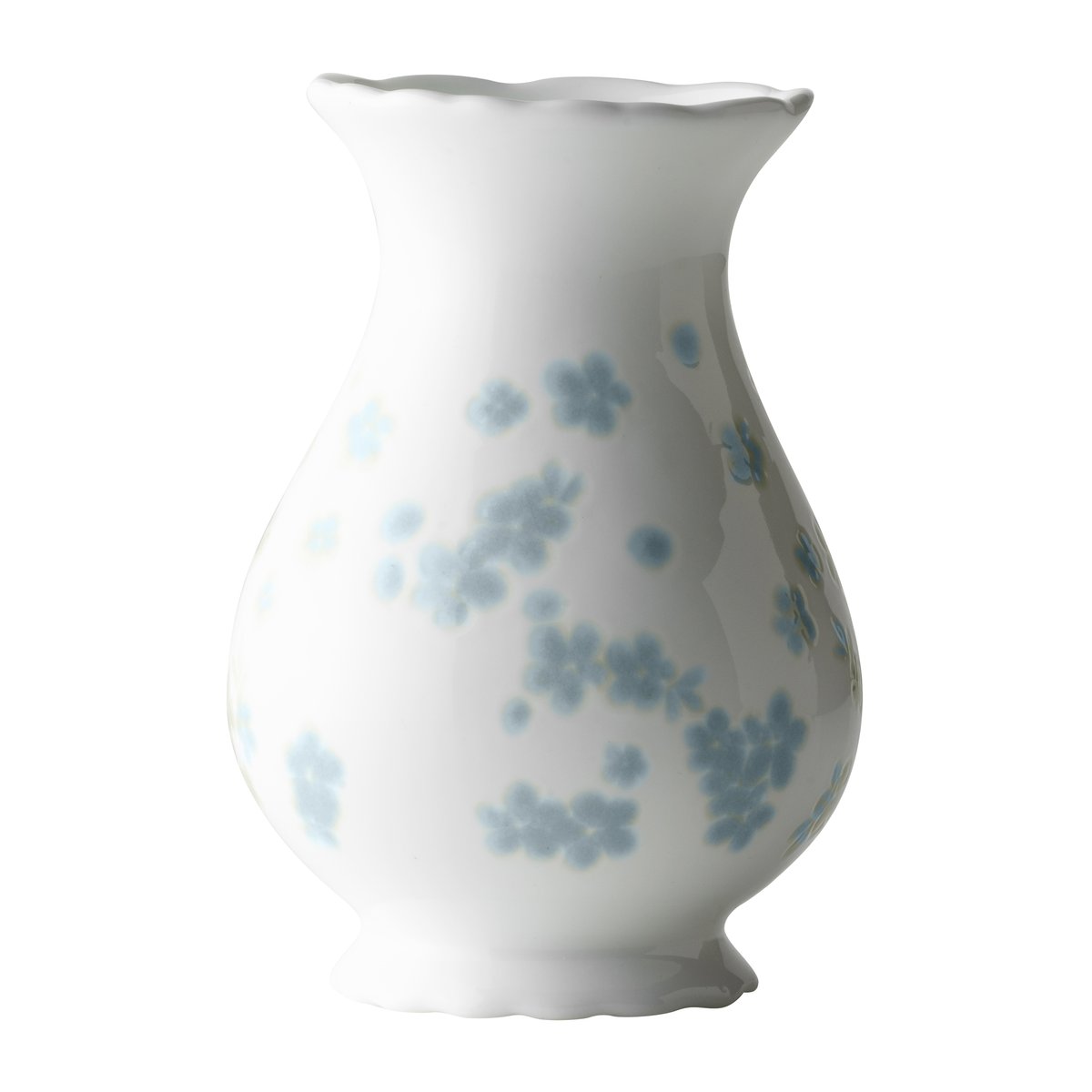 Wik & Walsøe Slåpeblom Vase 12cm Blau