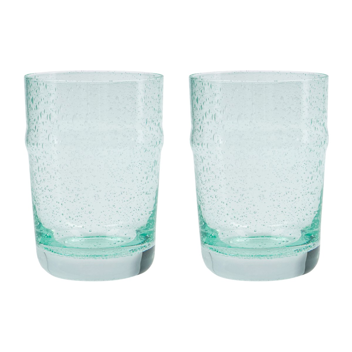 House Doctor Rain Glas 10,5cm 2er Pack Klar