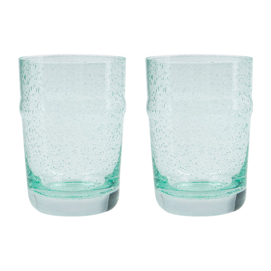 House Doctor Rain Glas 10,5cm 2er Pack Klar