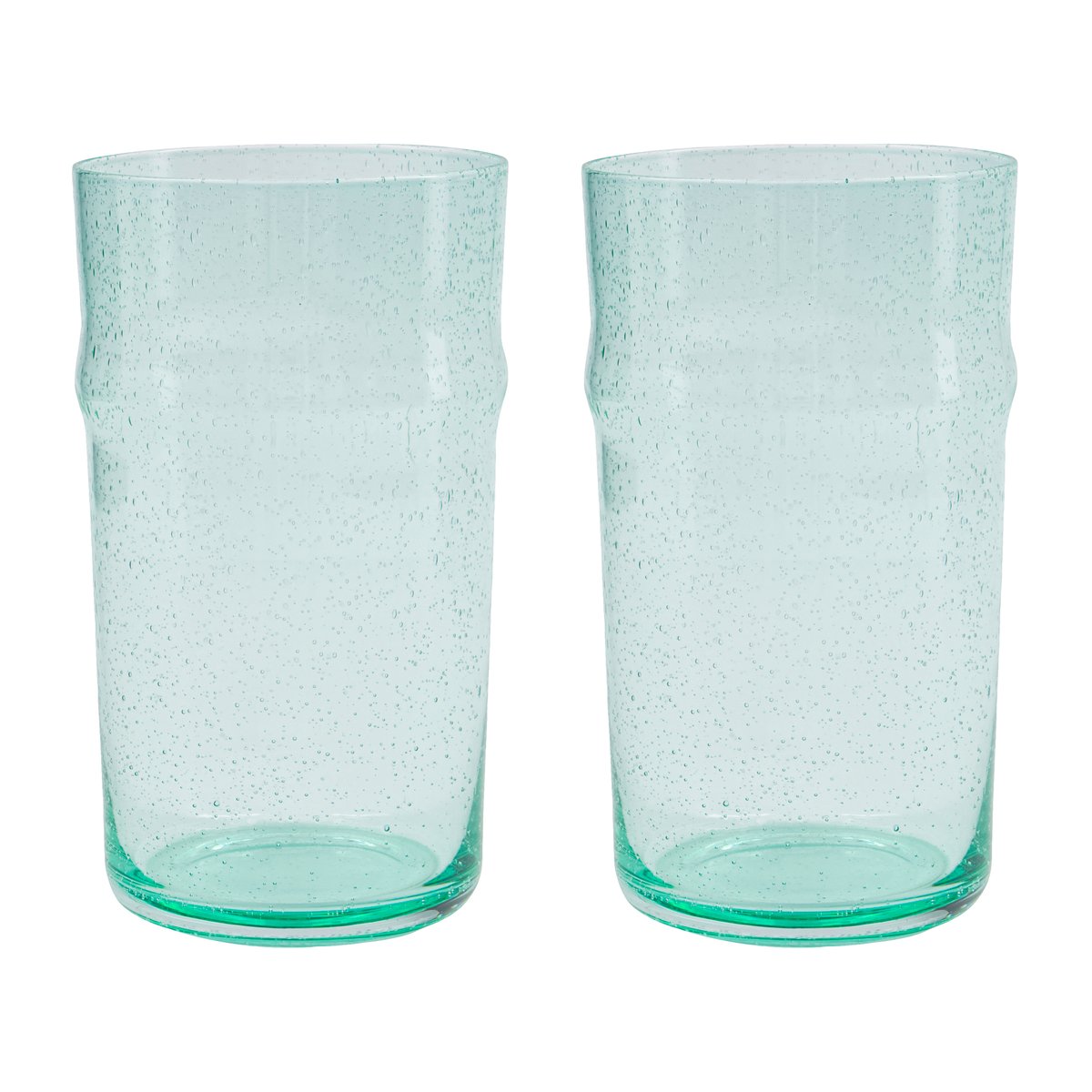 House Doctor Rain Glas 14cm 2er Pack Klar