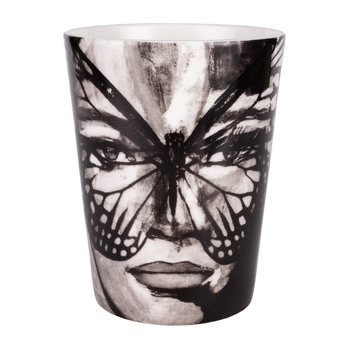 Carolina Gynning Golden Butterfly Tasse 35 cl Black-white