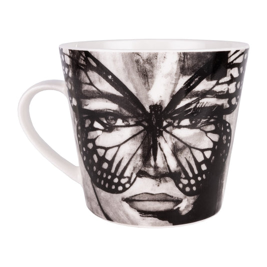 Carolina Gynning Golden Butterfly Tasse 40 cl Black-white