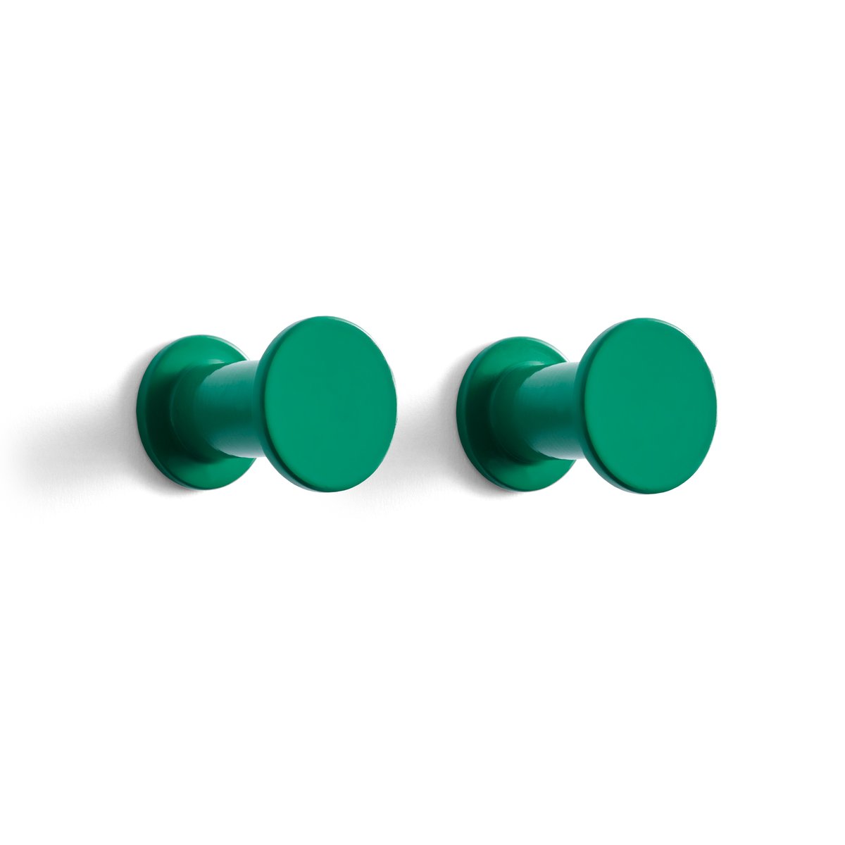 HAY Bolt Haken 2er Pack Ø2,8cm Green