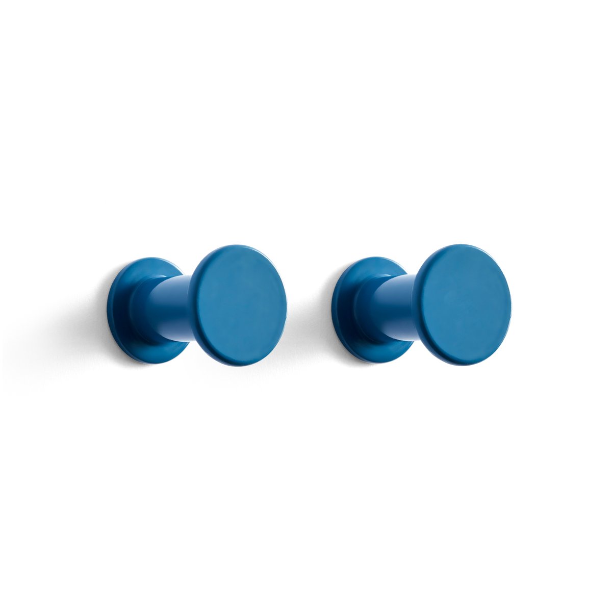 HAY Bolt Haken 2er Pack Ø2,8cm Blue