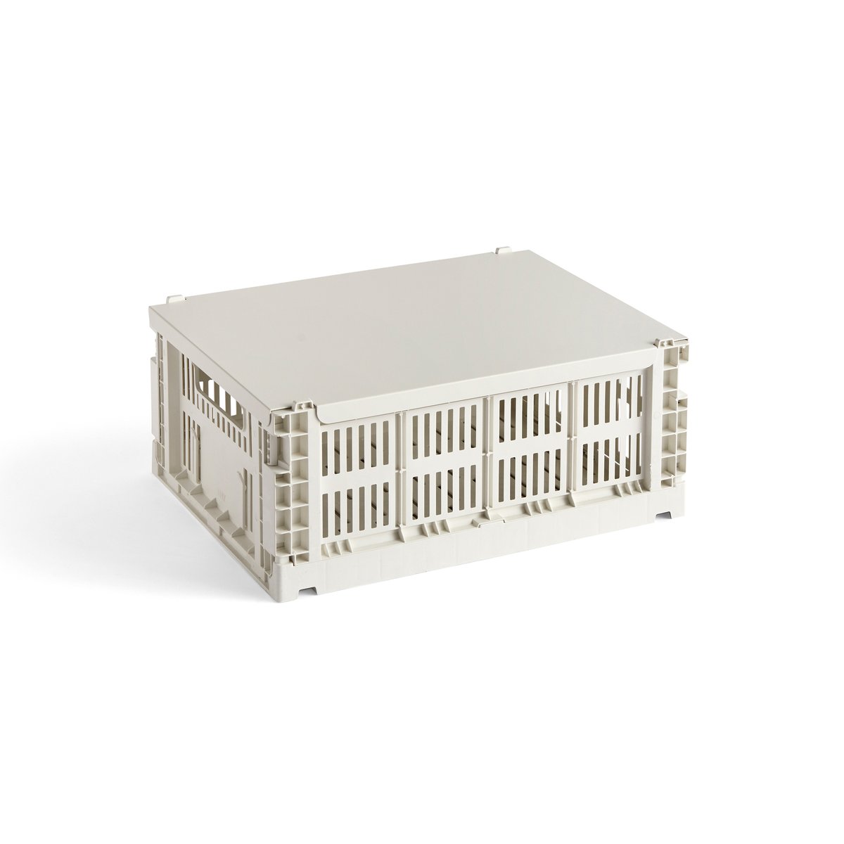 HAY Colour Crate Deckel medium Off-white