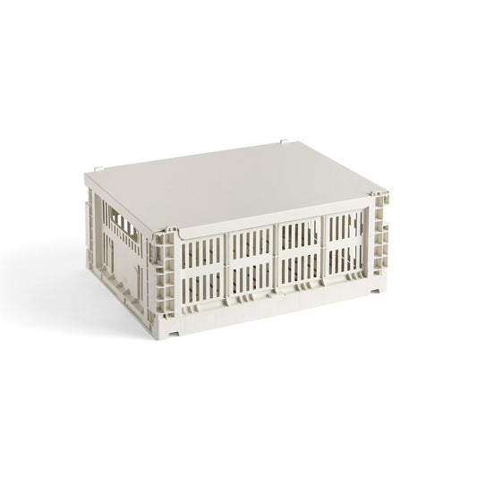 HAY Colour Crate Deckel medium Off-white