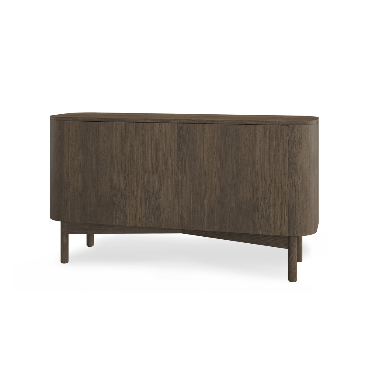 Northern Loud long sideboard 146cm Smoked oak