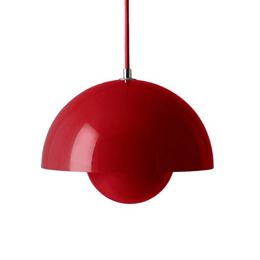 &Tradition FlowerPot VP1 Pendelleuchte Vermilion red