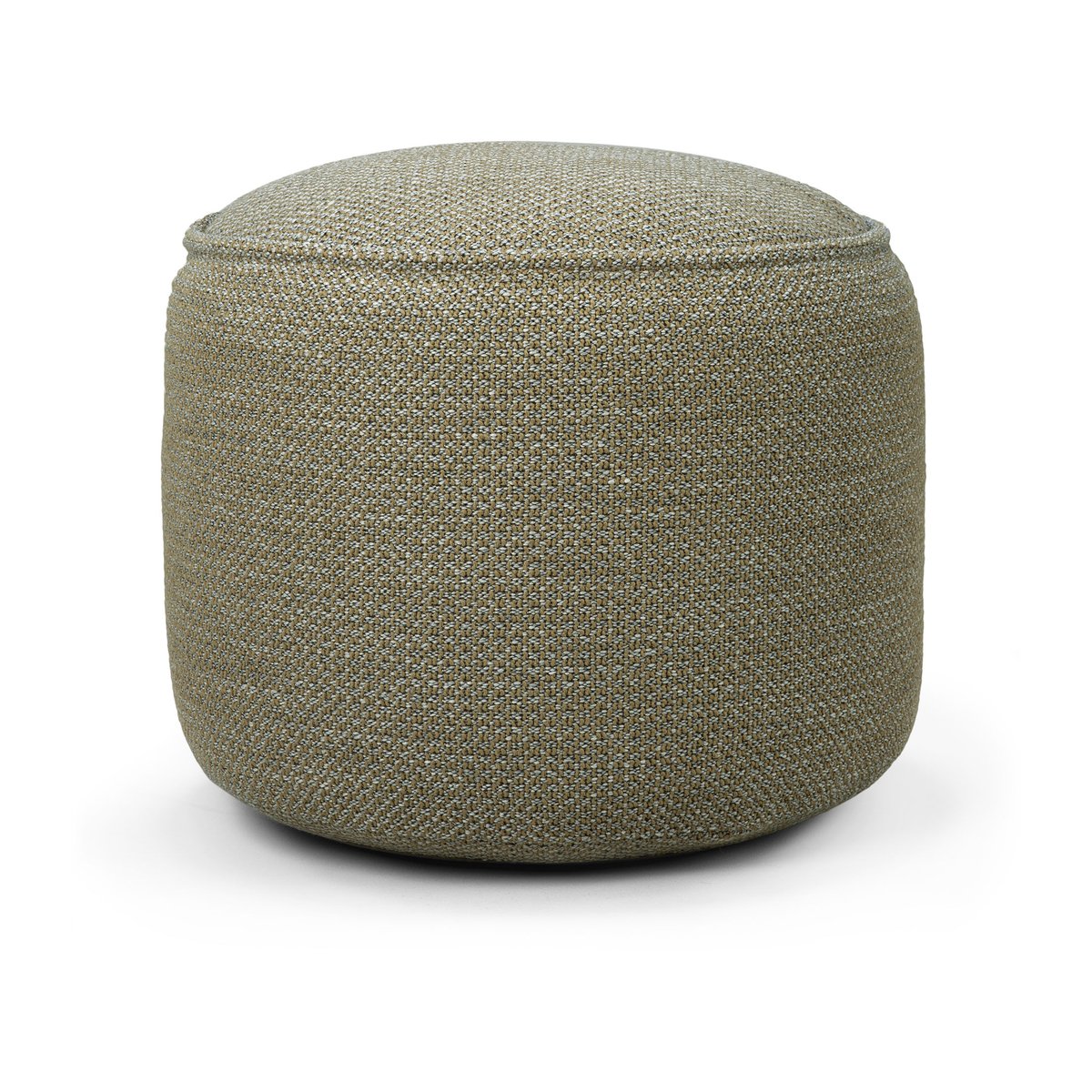 Ethnicraft Donut outdoor pouf sittpuff Mocha check