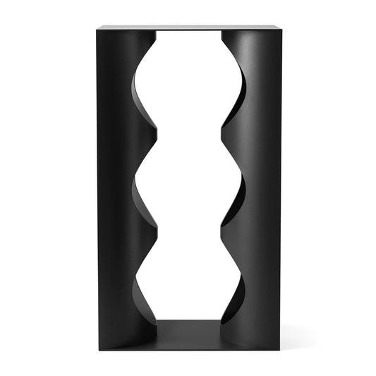 Georg Jensen Alfredo Weinregal 3 Flaschen 33,6 x 12cm Black