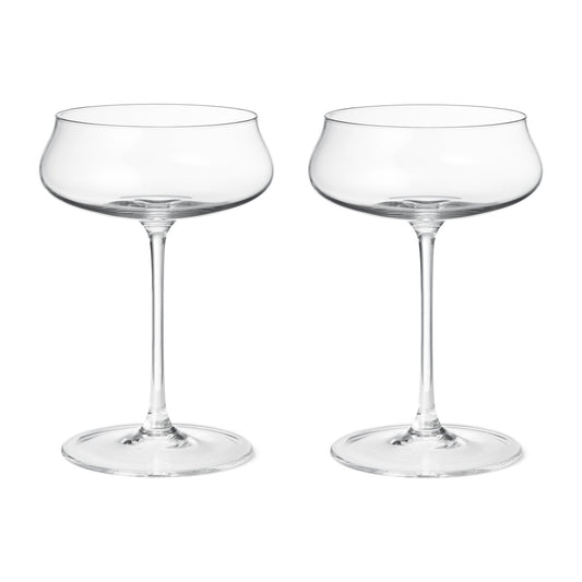 Georg Jensen Sky Cocktailglas coupe 25 cl 2er Pack Klar