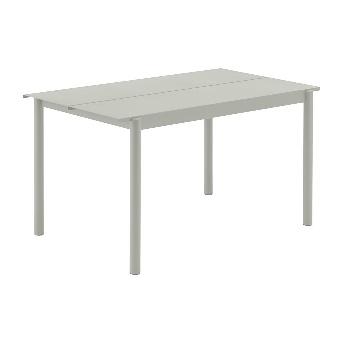 Muuto Linear Steel bord 140x75 cm Grey (RAL 7044)