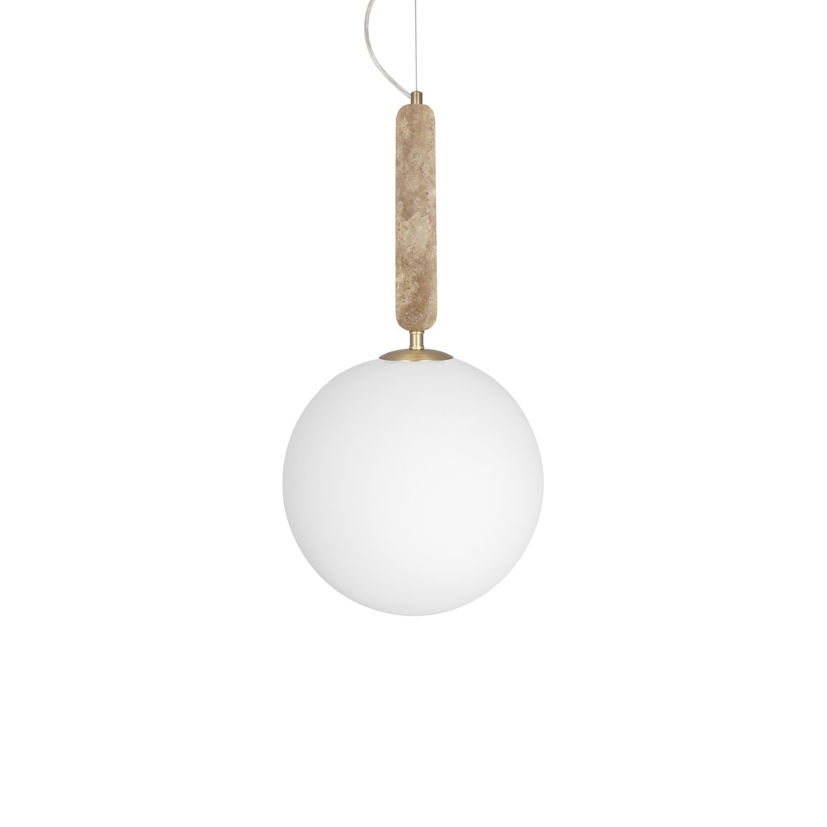 Globen Lighting Torrano Pendelleuchte 30cm Travertin