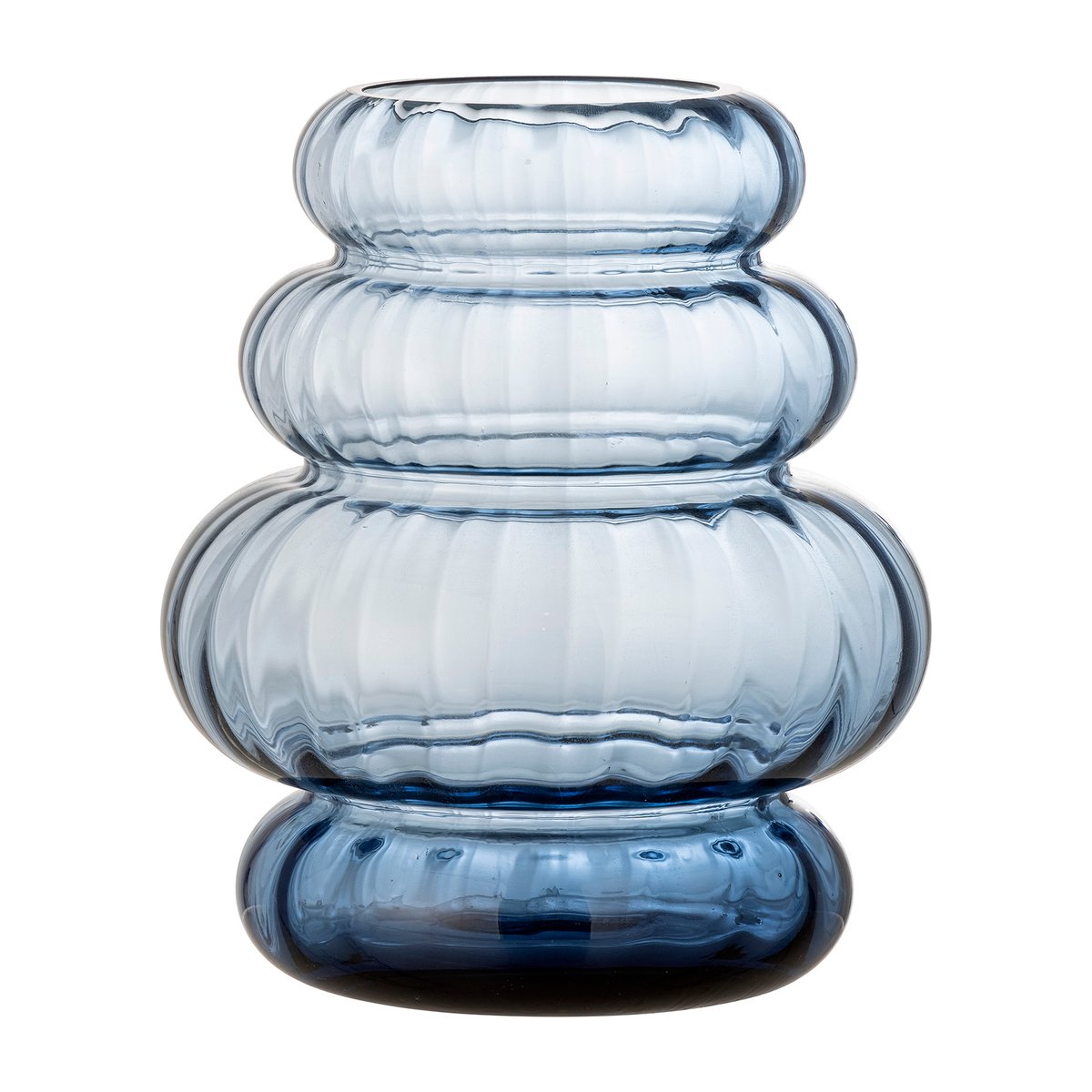 Bloomingville Bing Vase 21,5cm Blau