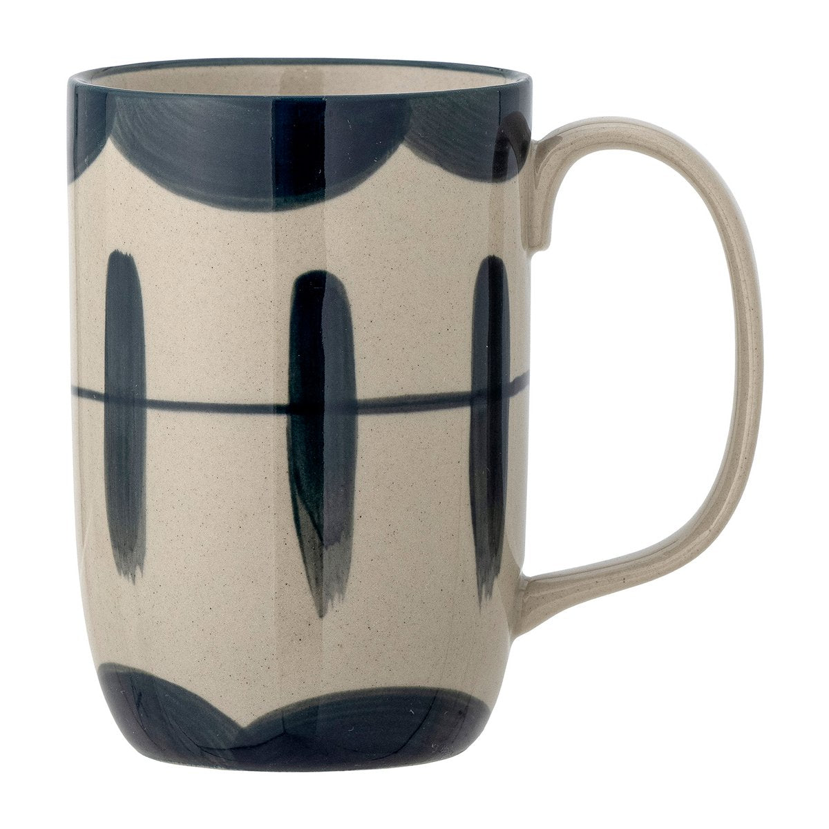 Bloomingville Allium Tasse Ø8,5 x 11,5cm Blaue Wellen