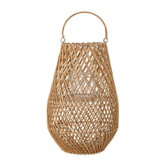 Bloomingville Edin Laterne Ø25 x 37cm Rattan