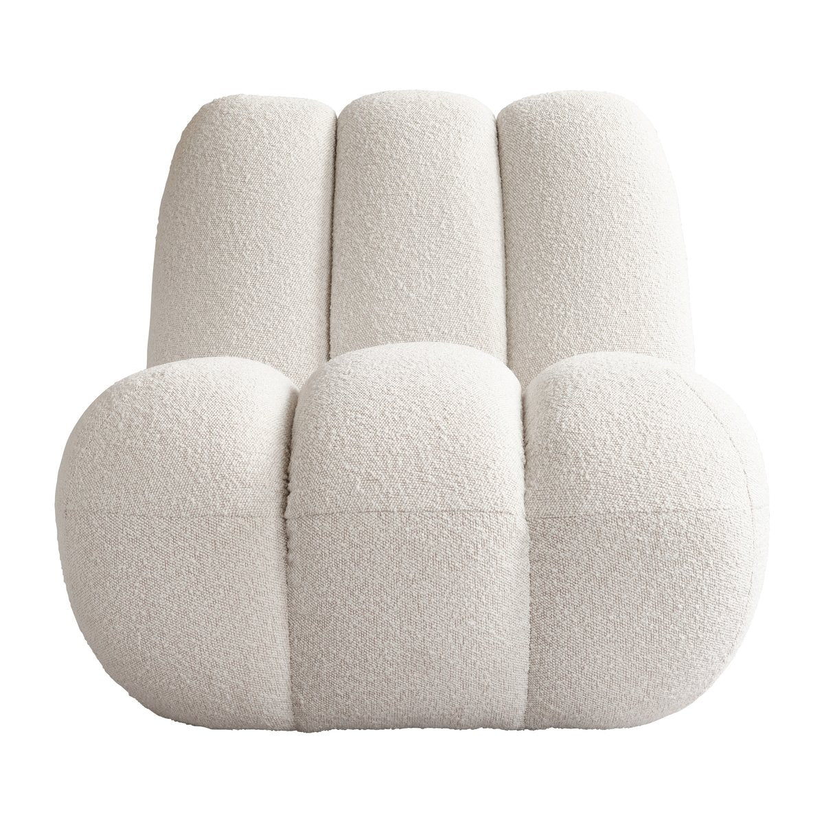 101 Copenhagen Toe Loungesessel bouclé Off-white