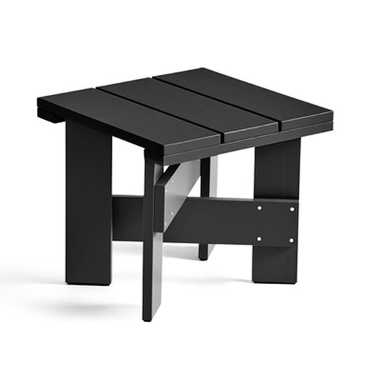 HAY Crate Low Table Tisch 45x45x40 cm Kiefernholz lackiert Black