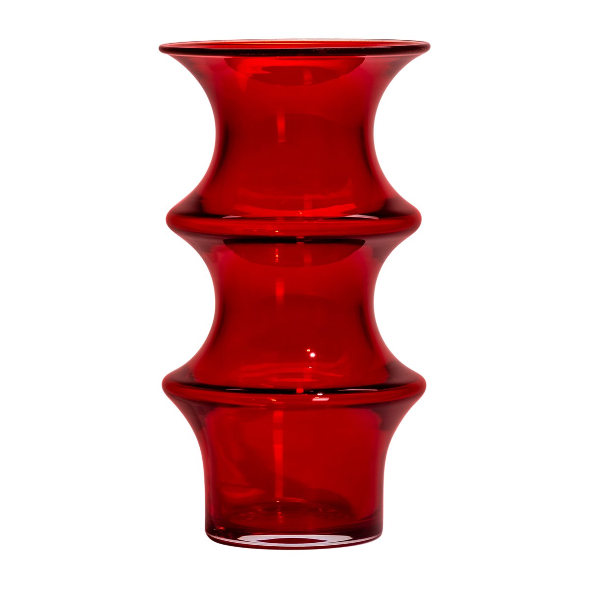 Kosta Boda Pagod Vase 25,5cm Rot