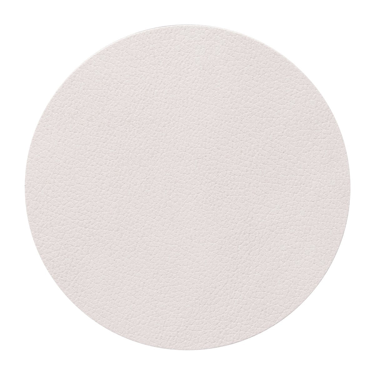 LIND DNA Nupo Glasuntersetzer circle Oyster white