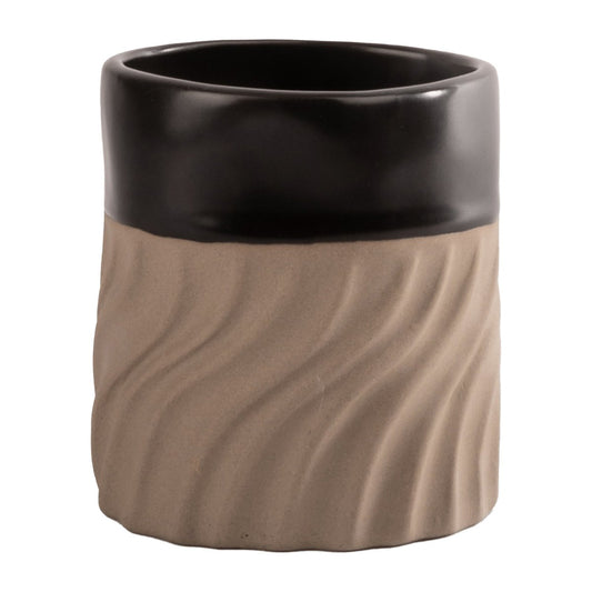 Byon Swirl Tasse 24cl Schwarz-beige