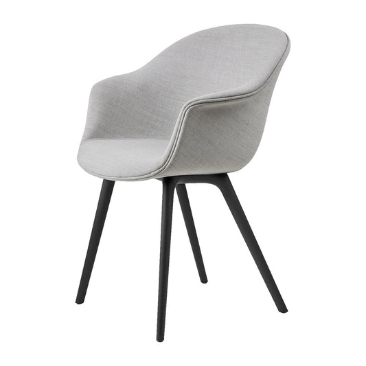 GUBI Bat Dining Chair fully upholstered plastic base Remix  3 nr.123-black