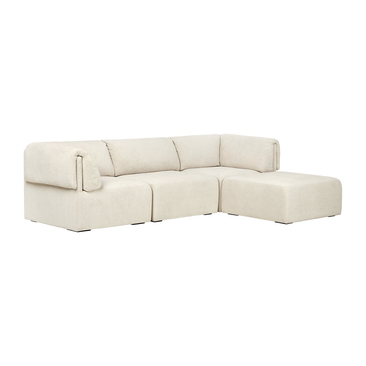 GUBI Wonder 3-Sitzer Divansofa 280 x 185cm Mumble 02