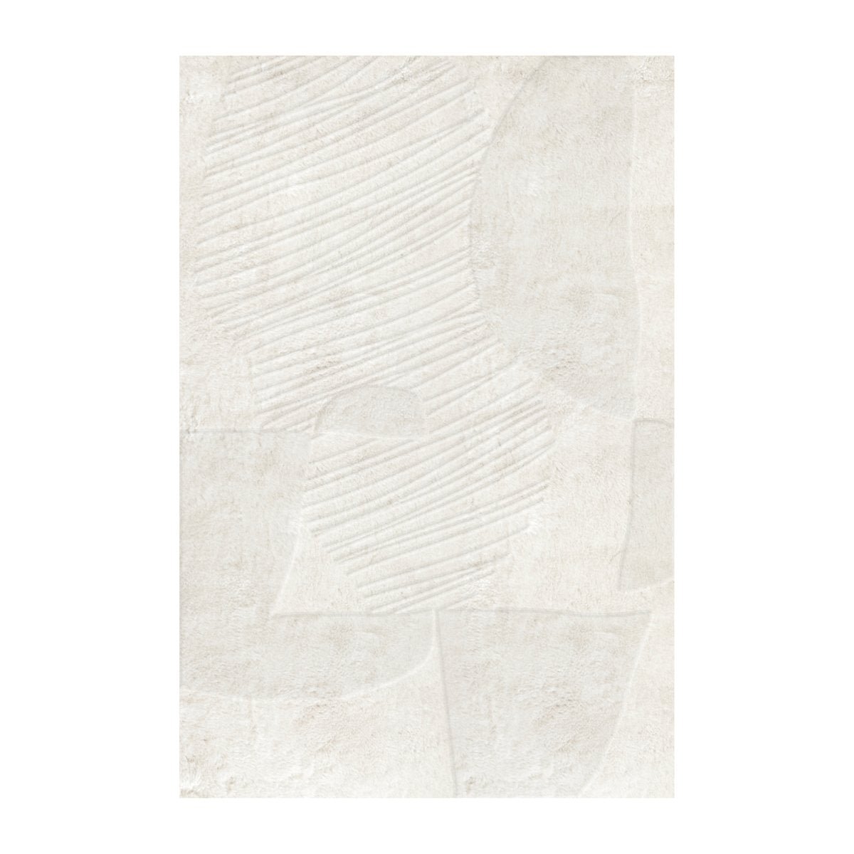 Layered Artisan Guild ullmatta Bone White 180x270 cm