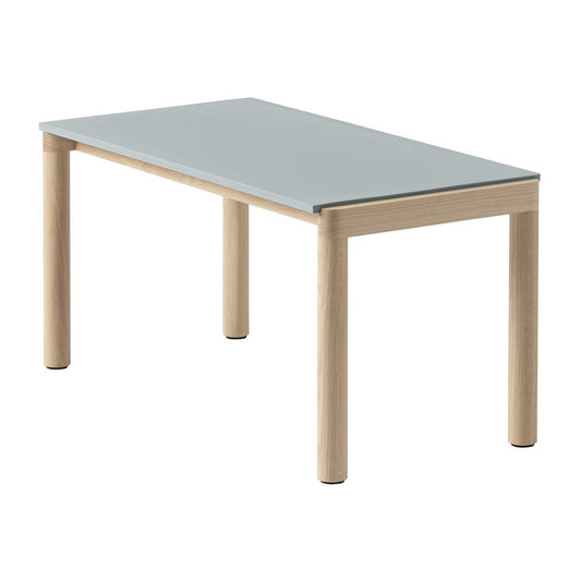 Muuto Couple 1 Plain Beistelltisch 40 x 84 x 40cm Pale blue-oak