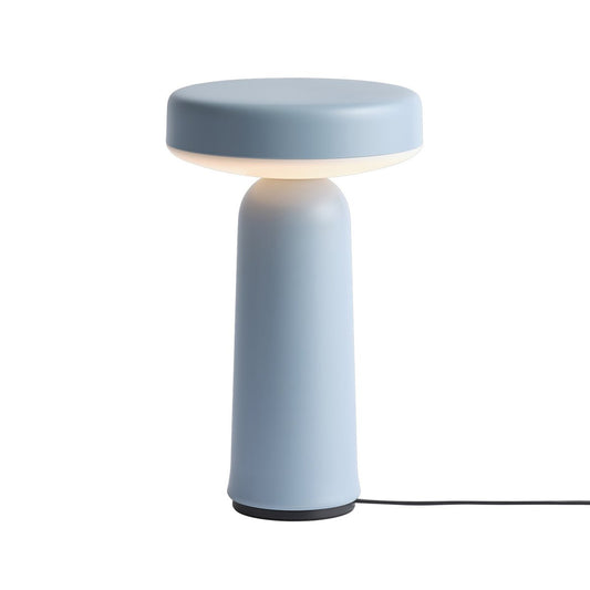 Muuto Ease portabel Tischleuchte 21,5cm Light blue