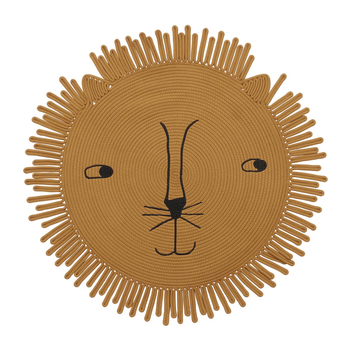 OYOY Mara Lion Kinderteppich Ø98cm