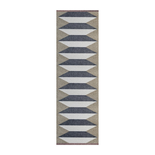 Mette Ditmer Accordion all-round Flurteppich Sand, 77 x 240cm