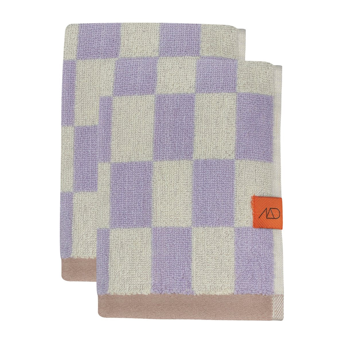 Mette Ditmer Retro gästhandduk 40x55 cm 2-pack Lilac