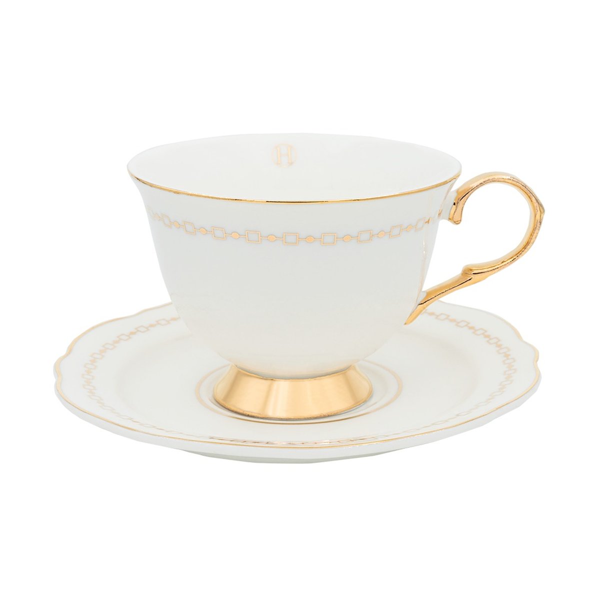 Hilke Collection Anima Bianco Tasse mit Untersetzer 22cl