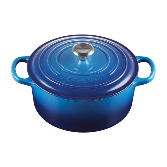 Le Creuset Le Creuset rund gryta 3,3 l Azure blue