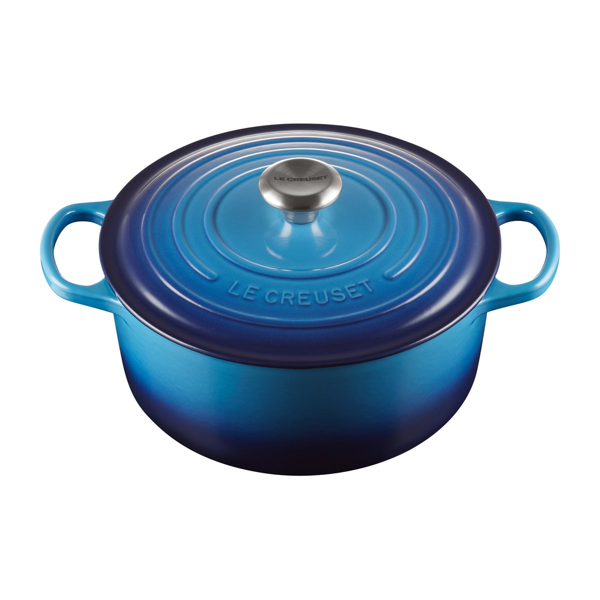 Le Creuset Le Creuset rund gryta 5,3 l Azure blue